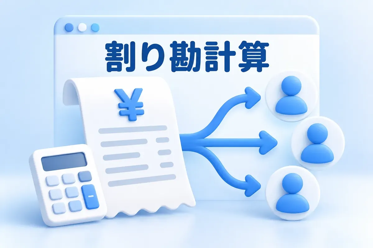 割り勘計算ツール